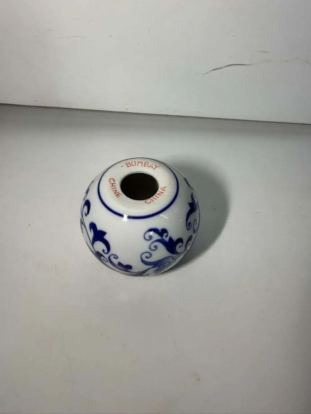 Bombay Blue & White Chinoiserie Ceramic Votive Tea Light Candle Holder 3 Types